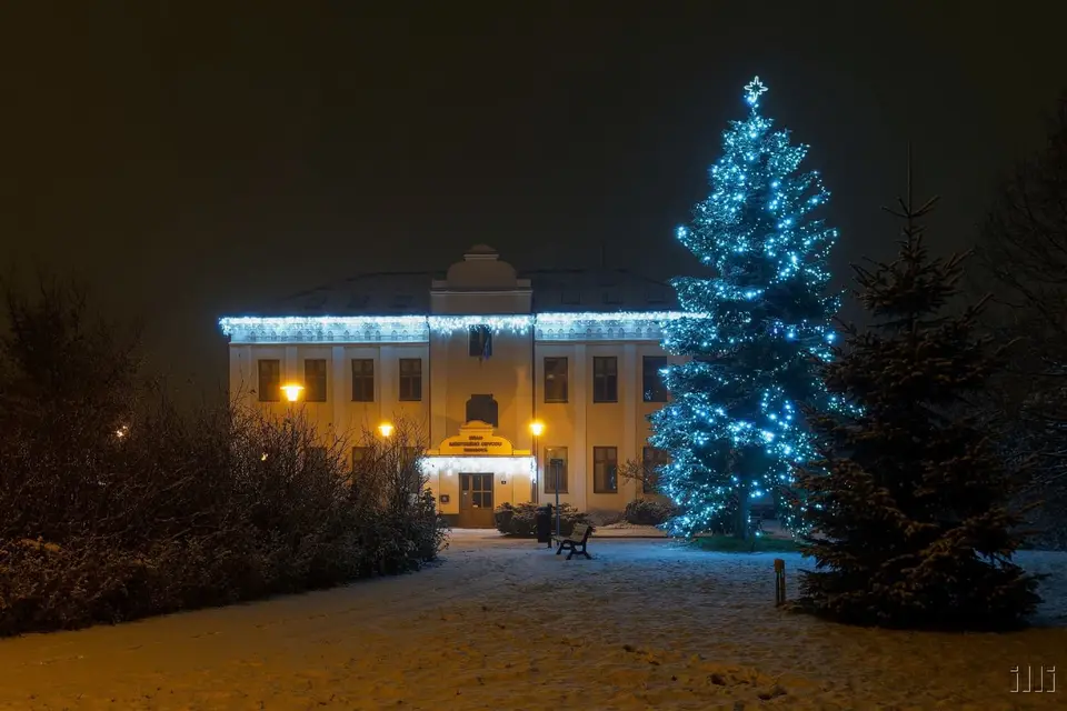 První lednový sníh 2025