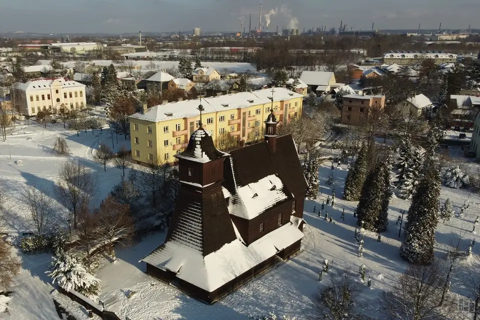 Hrabová pod sněhovou nadílkou 2022