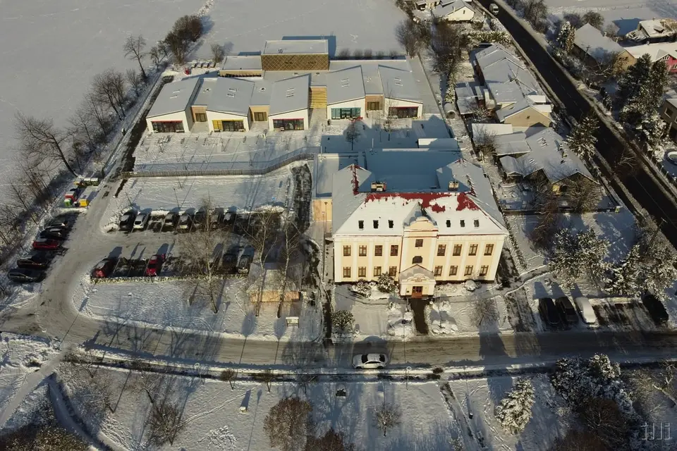 Hrabová pod sněhovou nadílkou 2022