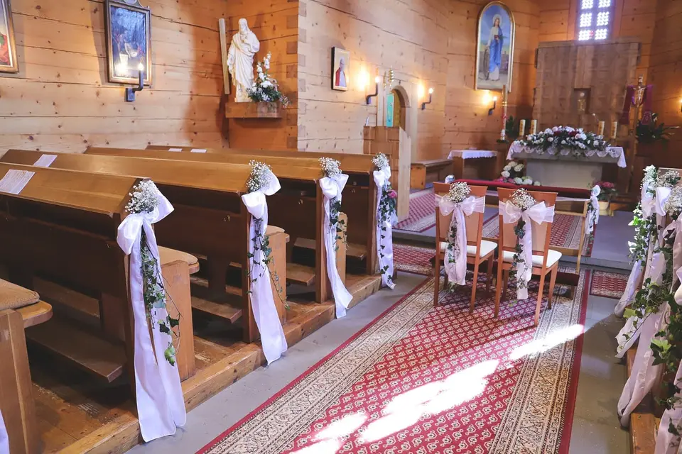 Svatební výzdoba kostela 2025